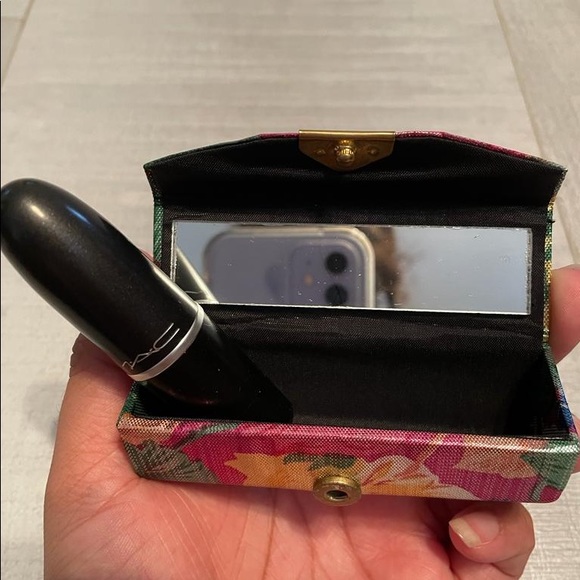 5 pcs $9 Different Designs/Colors+Print Lipstick Holder + Mirror - NWT - Picture 10 of 15
